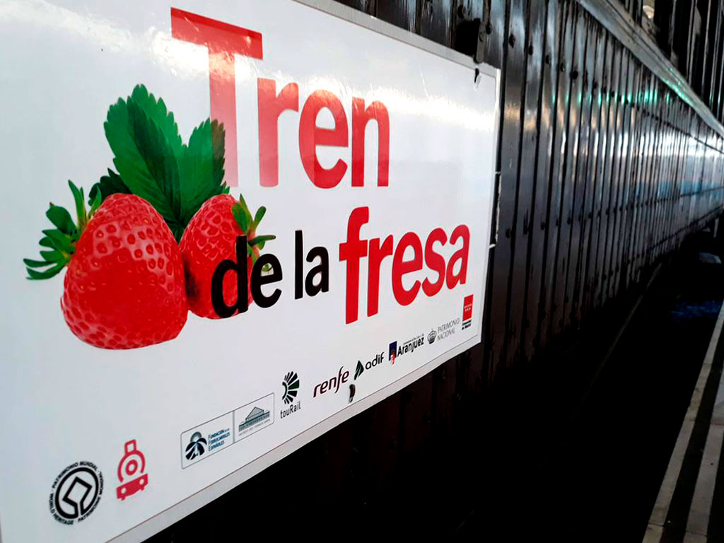 El próximo 24 de abril arranca la temporada del Tren de la Fresa entre Aranjuez y Madrid