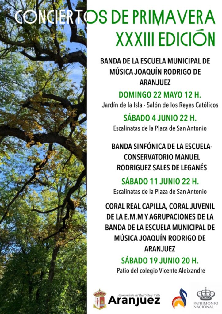 Arranca en Aranjuez la XXXIII edición de los Conciertos de Primavera