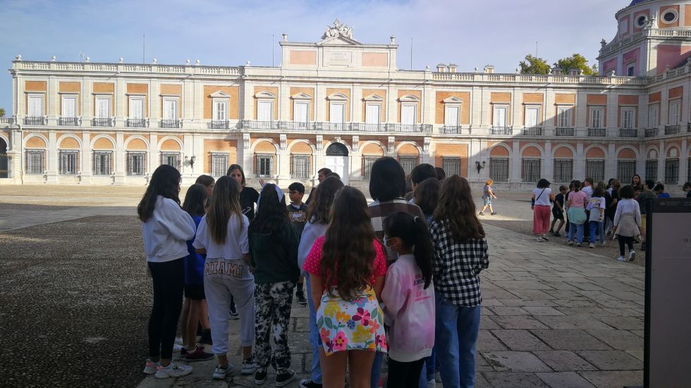 Visita-Taller para centros escolares “Una Residencia Campestre” en el Palacio Real de Aranjuez